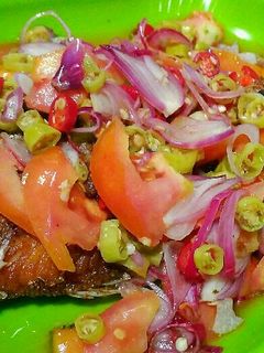 Foto resep 🍂 Gurame goreng siram dabu dabu 🍂