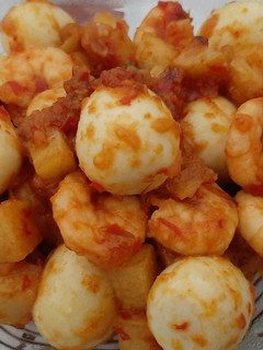 Foto resep Sambal Kentang Udang Telor Puyuh