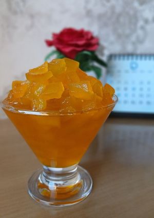 عکسی از دستور مربای پوست هندوانه