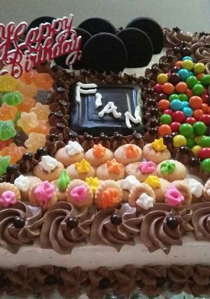Foto resep Kue Ulang Tahun Ceria