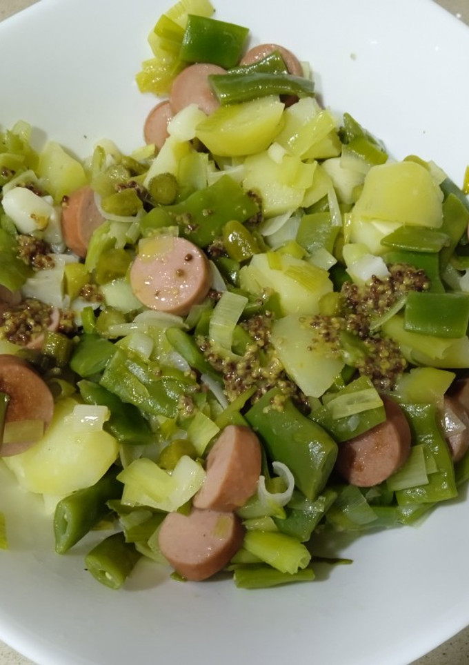 Una foto de Ensalada alemana a mi manera