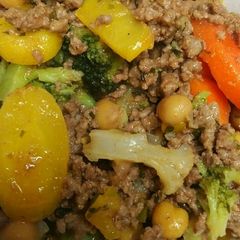 A picture of Beef and Vegetables.