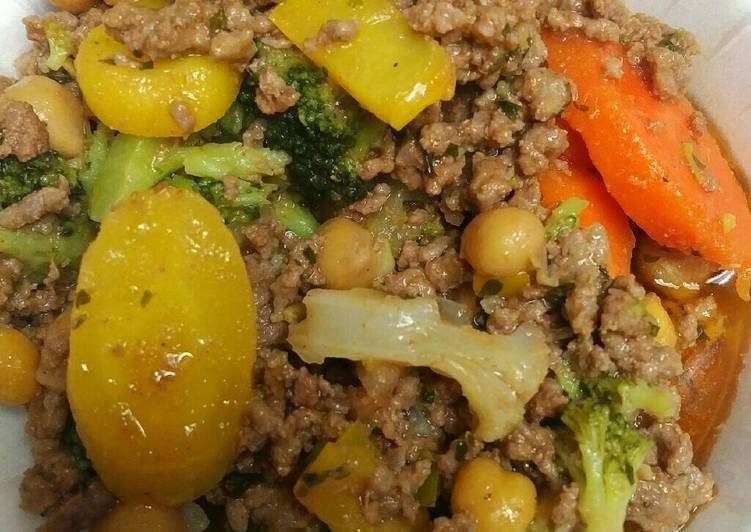 Recipe of Perfect Beef and Vegetables