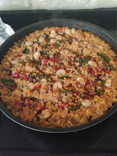Una foto de Arroz o "paella"