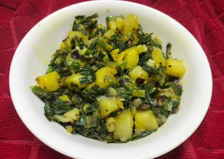 Simple Way to Make Quick Potatoes with Green Onion