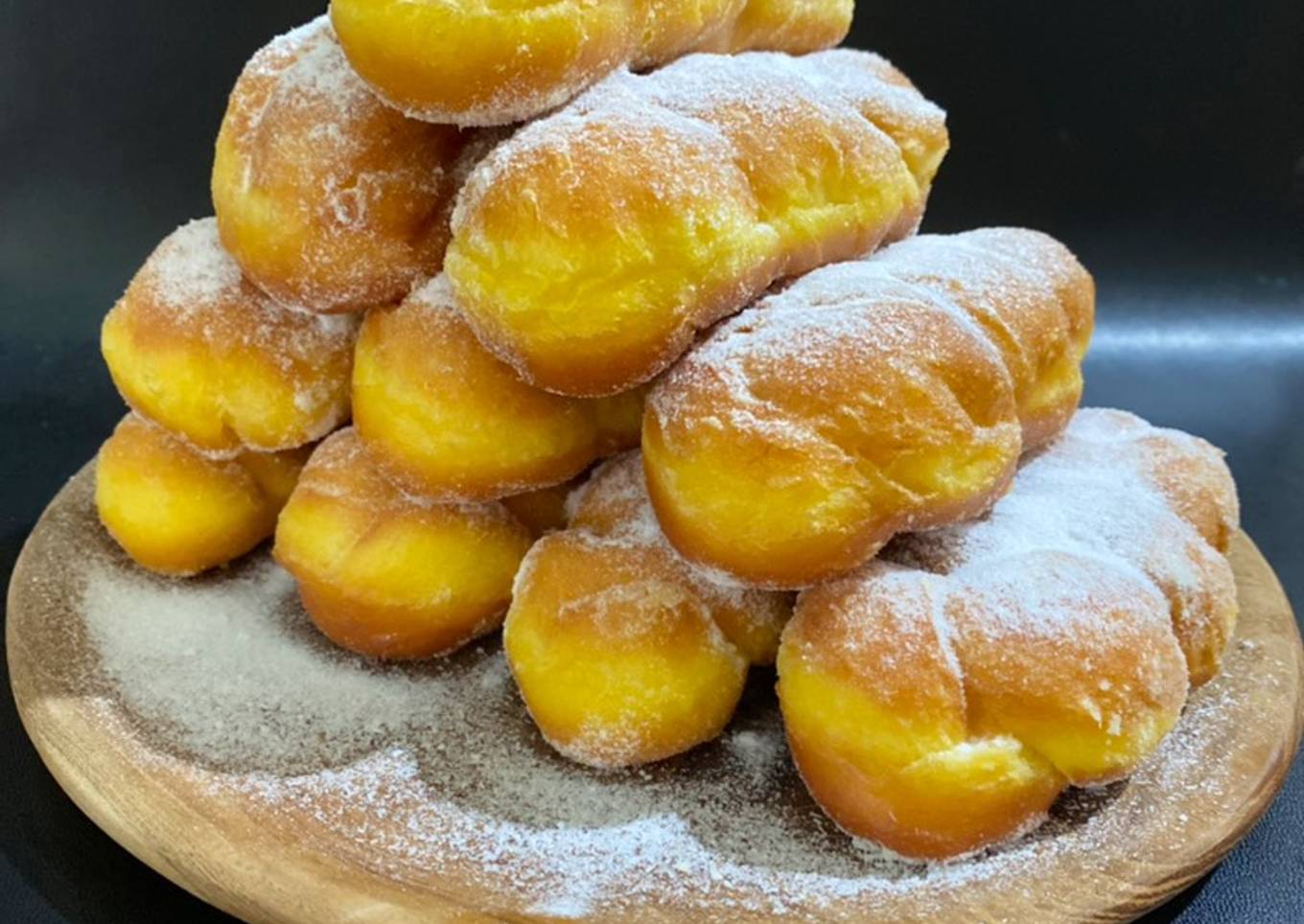 Donat labu kepang