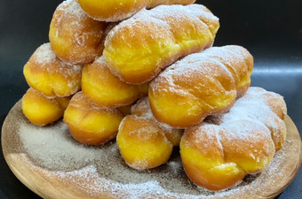 Resep Donat labu kepang yang Enak