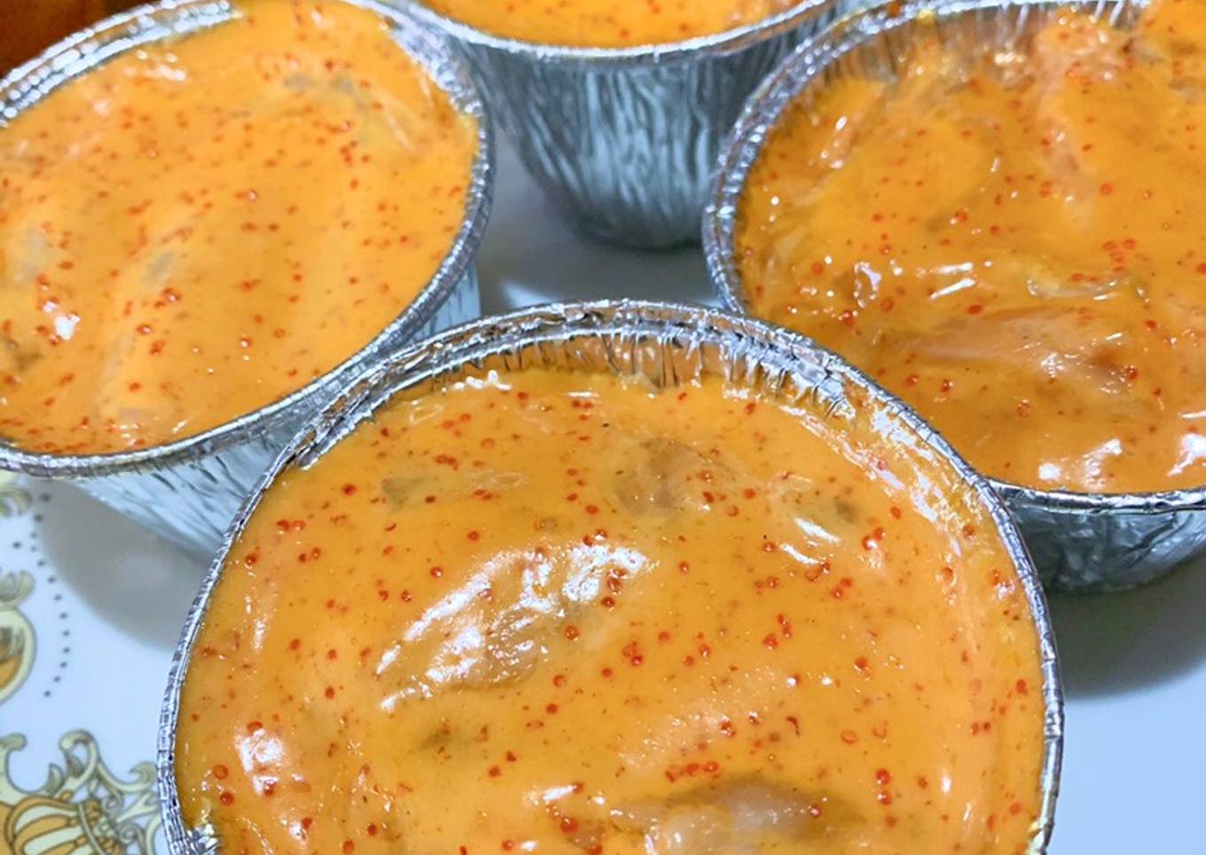 Baked Salmon Kani Mentai Mini (Tanpa torch)