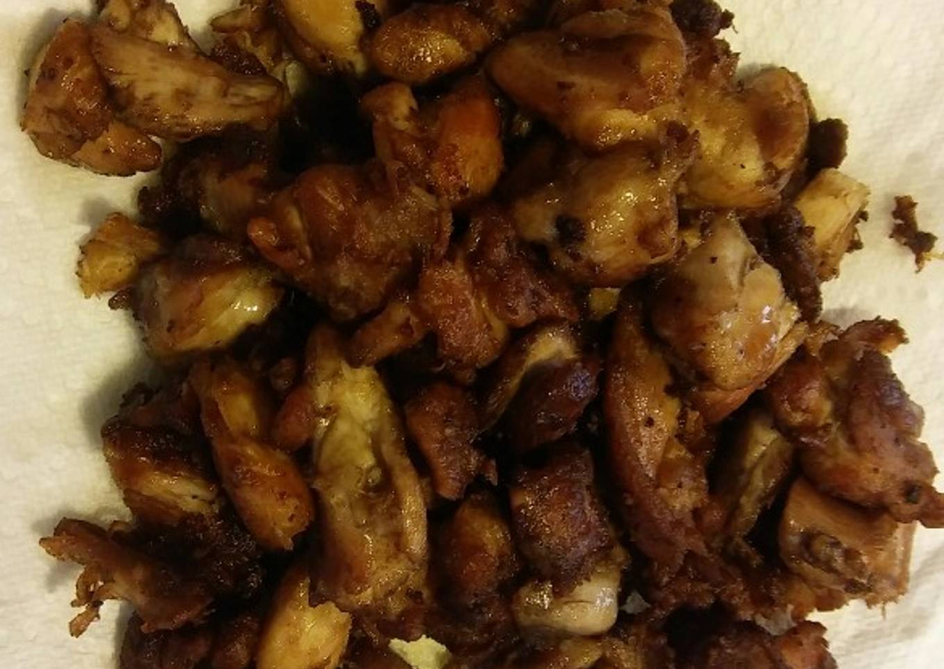 Carnitas de pollo