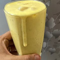 A picture of Kesaria Thandai Lassi.