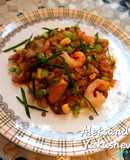 Rice with seafood