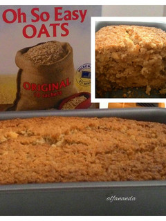 Foto resep Cake Oat Pisang (Banana Oatmeal Cake)