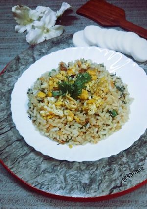 এগ ফ্রায়েড রাইস(Egg fried rice recipe in Bengali) রেসিপির প্রধান ছবি