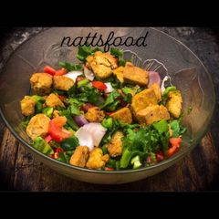 A picture of Tofu salad (awara).