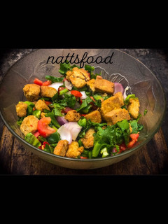 A picture of Tofu salad (awara).
