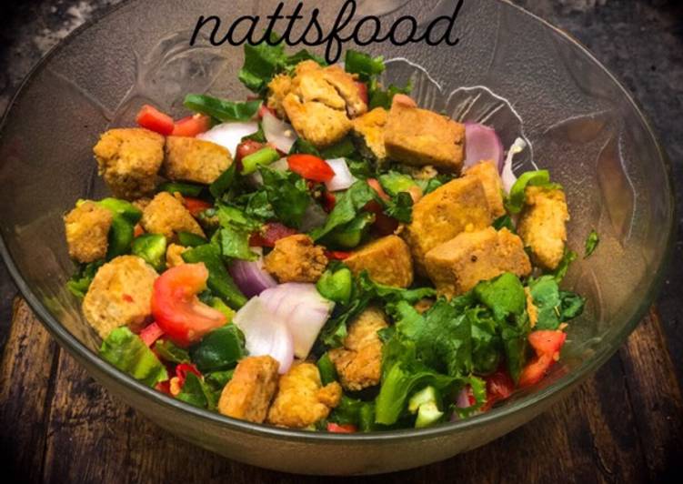 Recipe: Yummy Tofu salad (awara)