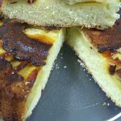 A picture of Tarta de 🍎invertida fácil y rápida.