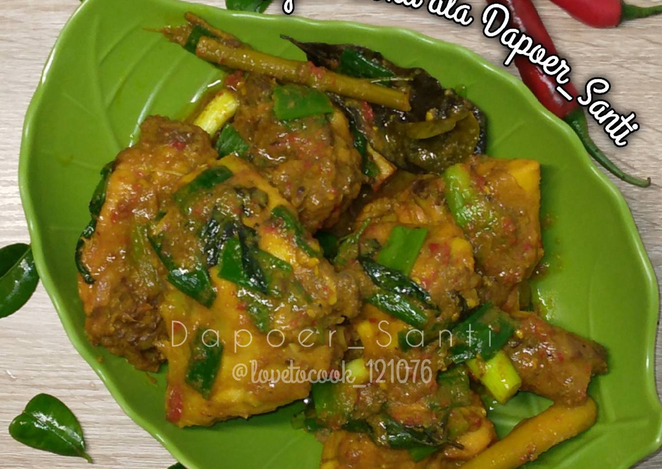 Ayam Woku ala Dapoer_Santi