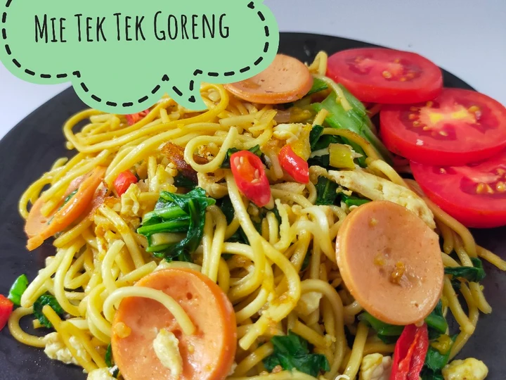 Langkah Gampang Menyiapkan Resep Mie Tek Tek Goreng yang Bikin Ngiler Anti Ribet, Mantap Sekali