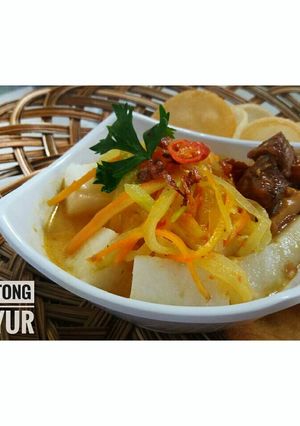 Foto resep Lontong Sayur #sarapan #hariketiga
