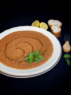 صورة لوصفة الفول المدمس