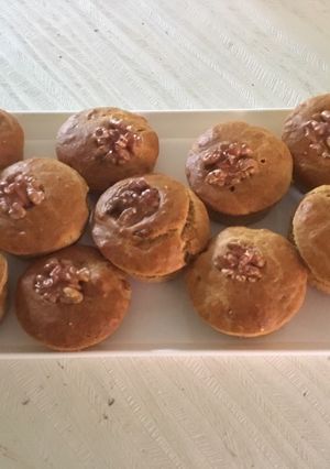 Una foto de Muffins de avena y banana