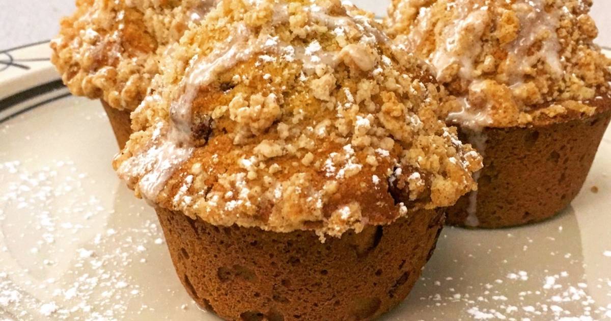 Pumpkin Chocolate Streusel Muffins Recipe by @chefcraig - Cookpad