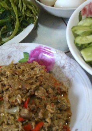 รูปของ น้ำพริกปลาทูไม่ใส่ชูรส