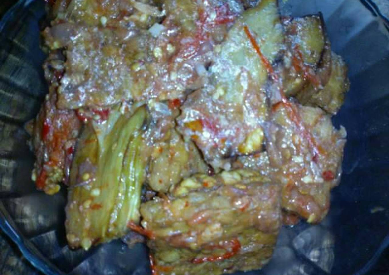 SAM balado terong & tempe