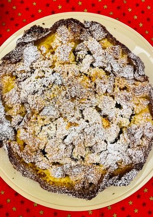 Foto di Sbriciolata di pandoro con Crema e Nutella