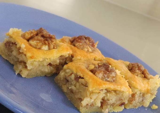 Пахлава с грецким орехом