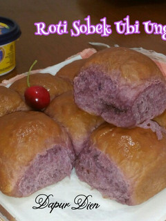 Foto resep Roti Sobek Ubi Ungu