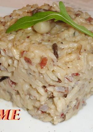 Foto principal de Arroz variado con salsa de setas