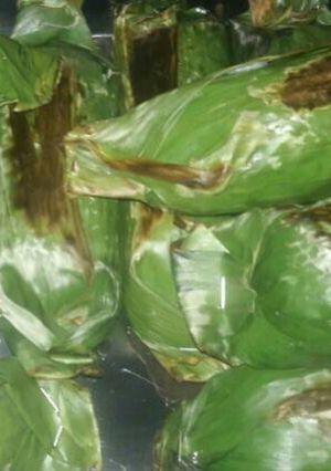 Foto resep Nasi Bakar Ikan Teri Kemangi