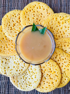 Foto resep Serabi Kuah Kinca Gula Merah