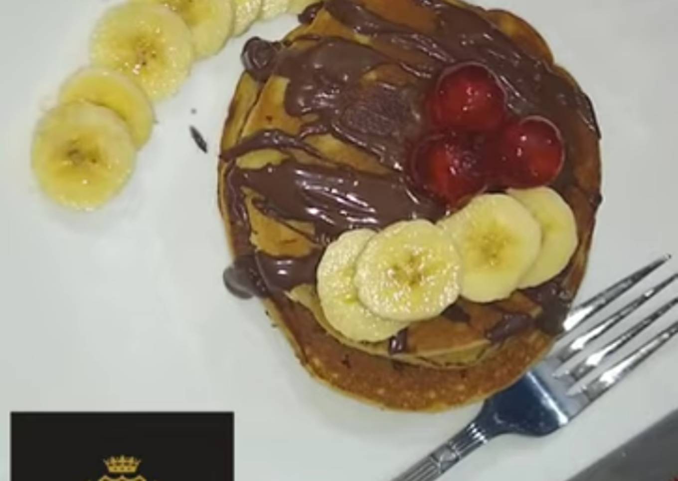 Healthy banana pancakes for a healthy breakfast