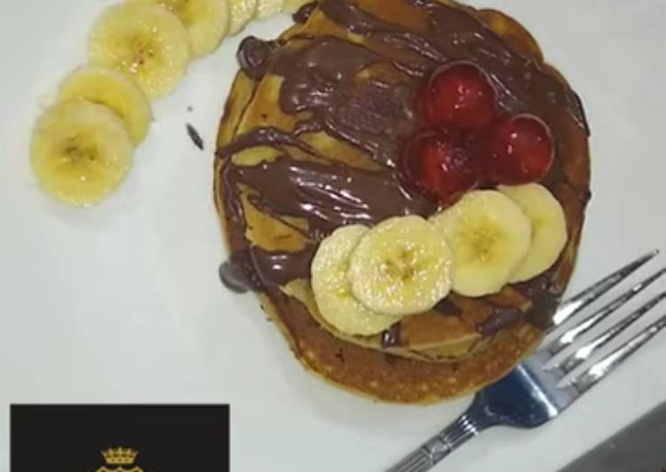 How to Prepare Any-night-of-the-week Healthy Banana pancakes 🥞 for Healthy breakfast