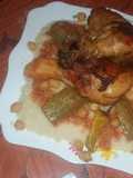 Couscous with Red Sauce (Barbousha)