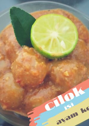 Foto resep #Dirumahaja Cilok Isi #Weekendchallenge