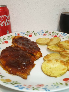 Una foto de Pollo a la Coca-Cola