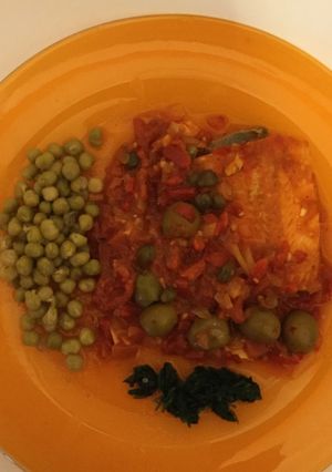 Una foto de Mi trucha a la Veracruzana