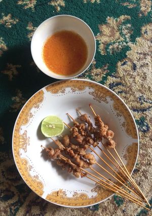 Foto resep Sate Kulit Taichan