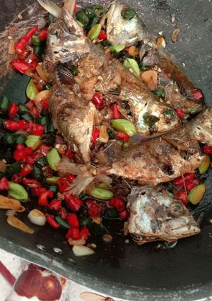 Foto resep Ikan Kembung Tumis Cabe Pete