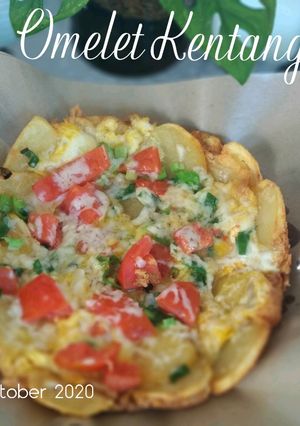 Foto resep Omelet Kentang