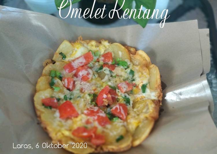 Resep Omelet Kentang yang Bikin Ngiler