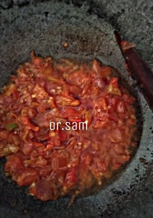 Foto resep Sambal tumis sederhana