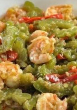 Foto resep TUMIS PADANG(Pare+udang)