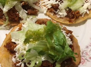 Una foto de Sopes