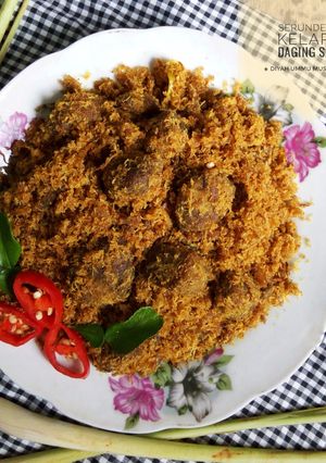 Foto resep Serundeng Daging Sapi