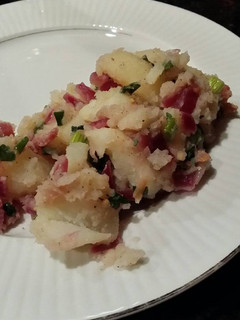 A picture of Brad's German potato salad.